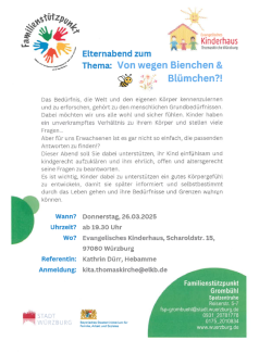 Elternabend: Bienchen und Blümchen